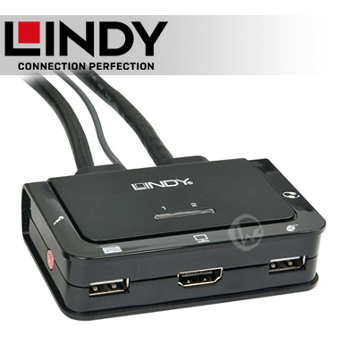 LINDY 林帝 HDMI/USB KVM 切換器 (42340)