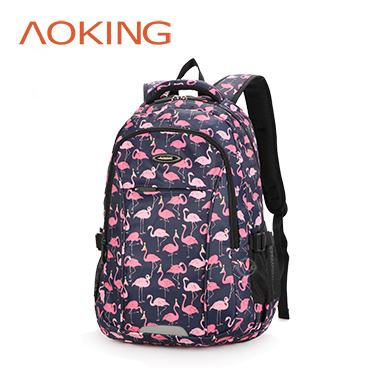 AOKING 花漾系列 女性多功能後背包【紅鶴】