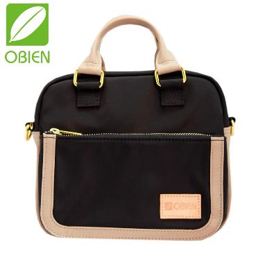OBIEN 歐品漾 悅舞精靈 手提肩揹兩用 輕巧包 【風情黑】