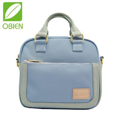 OBIEN 歐品漾 悅舞精靈 手提肩揹兩用 輕巧包 【粉彩藍】