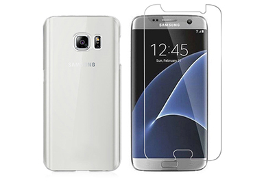 透明殼專家 SAMSUNG S7 超薄 抗刮 保護殼+不碎裂奈米防爆保護貼
