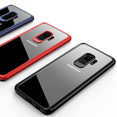 透明殼專家 SAMSUNG S9 防撞邊框 抗刮背蓋殼