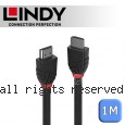 LINDY 林帝 BLACK 8K HDMI Type-A/公 to 公 傳輸線 1m (36771)