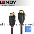LINDY 林帝 DisplayPort 1.2 4K/60HZ 零失真 光電混合傳輸線 100M (38467)