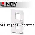 LINDY 林帝 2 PORT 模組/模塊 KEYSTONE 連接面板*4PCS, 白色 (60552)