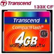 Transcend 創見 高速 133X CF 記憶卡 4GB