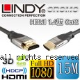 LINDY 林帝 A公對A公 CROMO HDMI 1.4 Cat2 連接線 15M (41407)