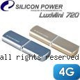 Silicon Power 廣穎 Luxmini 720 4GB 時尚晶采碟
