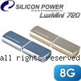 Silicon Power 廣穎 Luxmini 720 8GB 時尚晶采碟