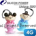 Silicon Power 廣穎 Unique 520 4GB 中國風 創意公仔碟