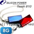 Silicon Power 廣穎 Touch 810 8GB  晶鑚風采碟