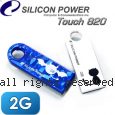 Silicon Power 廣穎 Touch 820 2GB 旋轉防護碟