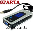 SPARTA USB2.0 外接式 WUXGA 顯示連接器【支援超高螢幕解析度】