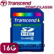 Transcend 創見 SDHC CLASS 6 16GB