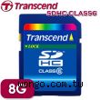 Transcend 創見 SDHC CLASS 6 8GB