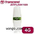 Transcend 創見 JetFlash V20 4GB 行動碟