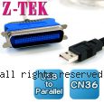 Z-TEK 力特 USB to IEEE 1284 列印埠 轉接線 (ZE-395)
