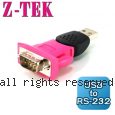 Z-TEK 力特 USB2.0 to RS-232 轉接器 (ZE-401)