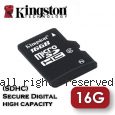 Kingston 金士頓 micro SDHC Class2 記憶卡 16GB