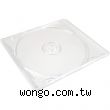 超薄 12cm CD / DVD PVC 硬空片盒 10個 ~透明盒~