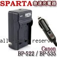 SPARTA Canon BP-522 / BP-535 急速充電器