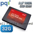 PQI 勁永 S521 2.5吋 IDE/PATA SSD 固態硬碟 32GB【免運費】