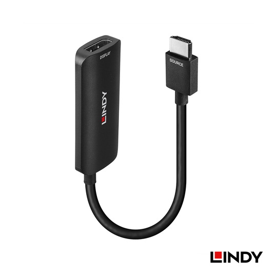 LINDY 林帝 HDMI 8K@60Hz to DisplayPort 1.4 轉接器 (38329) 02