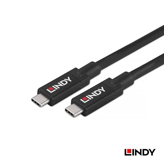 LINDY 林帝 主動式 USB3.2 Gen2 Type-C 公 to 公 傳輸線 04
