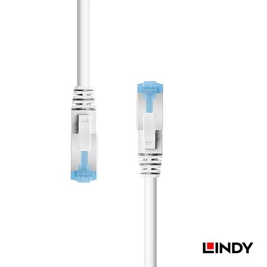 LINDY 林帝 CAT.6A 乙太 低煙無鹵 網路線 S/FTP 白色 05