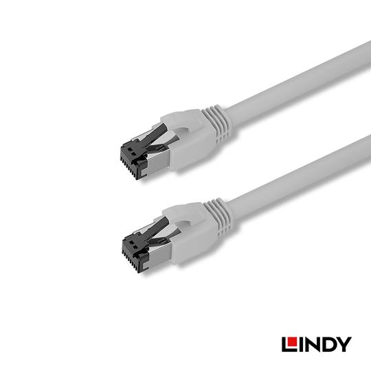 LINDY 林帝 CAT.8.1 乙太 低煙無鹵 網路線 S/FTP 灰色 03