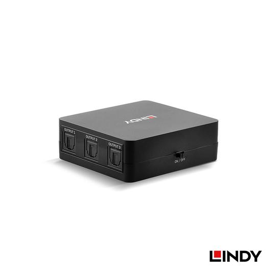 LINDY 林帝 Toslink (光纖) 數位音訊 一進三出 分配器 (70480) 05