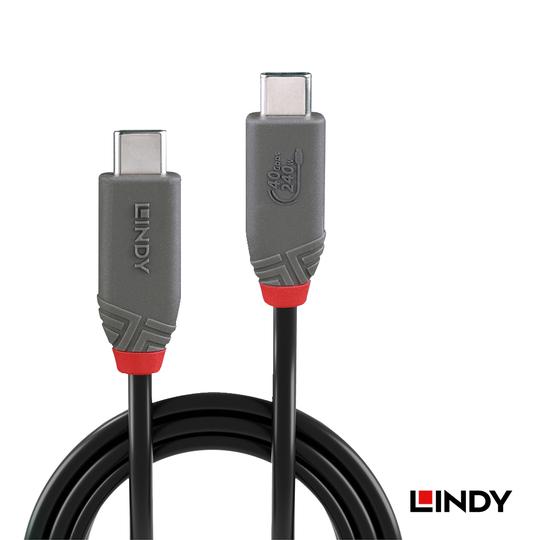 LINDY 林帝 ANTHRA USB 4 Gen 3X2 Type-C 公 to 公 PD 240W 傳輸線 02
