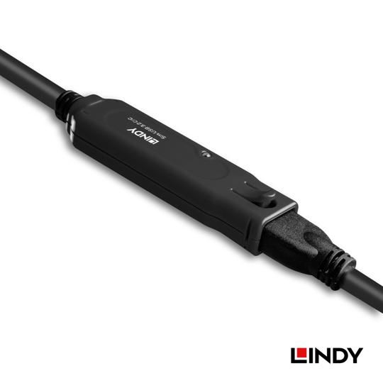 LINDY 林帝 主動式 USB3.2 Gen2 純DATA Type-C 延長線 5m (43405) 03