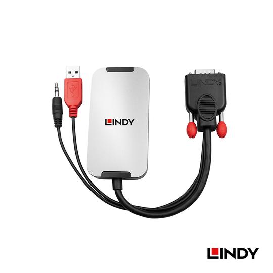LINDY 林帝 主動式 VGA 公 轉 DisplayPort 母 轉接器 (38296) 03