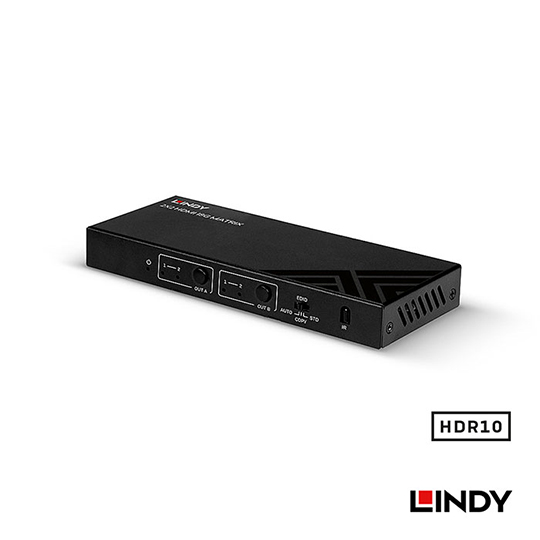 LINDY 林帝 2X2 HDMI 18G 矩陣切換器 帶音源分離 (38302) 05
