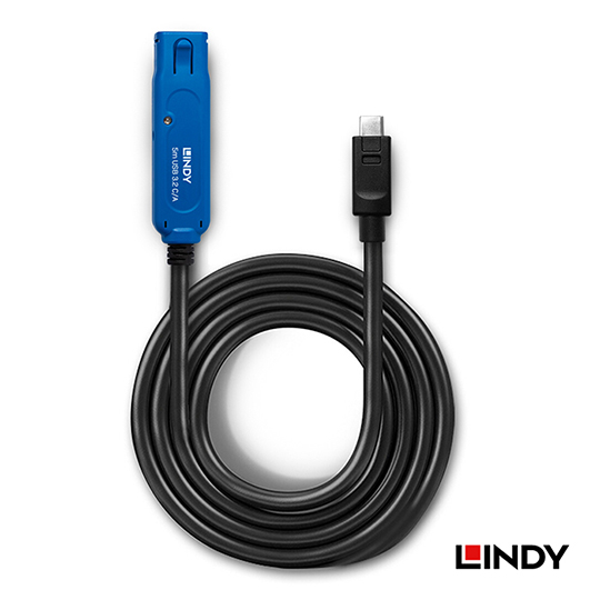 LINDY 林帝 主動式 USB3.2 Gen 1 Type-C公 to A母 延長線 03