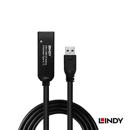 LINDY 林帝 主動式 USB3.2 Gen 1 Type-A公 to C母 延長線 02