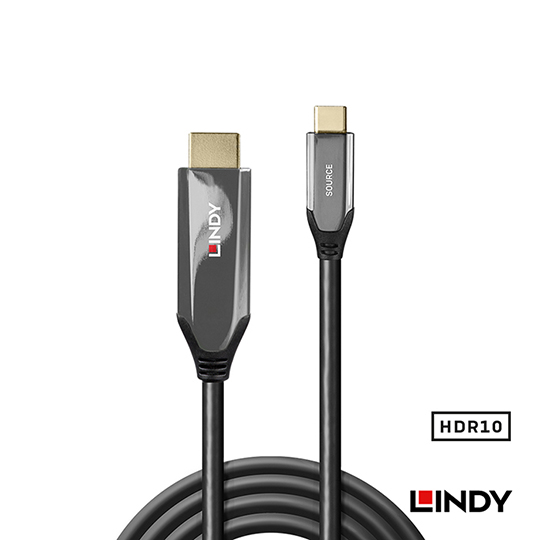LINDY 林帝 主動式 Type-C to HDMI 2.1 8K HDR轉接線 02