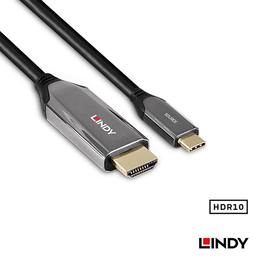 LINDY 林帝 主動式 Type-C to HDMI 2.1 8K HDR轉接線 03