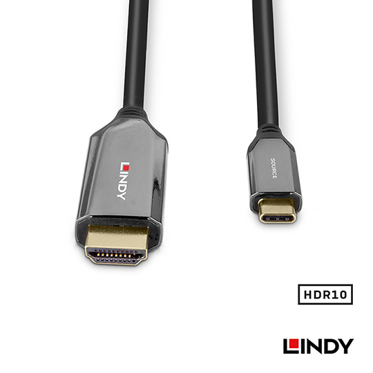 LINDY 林帝 主動式 Type-C to HDMI 2.1 8K HDR轉接線 04