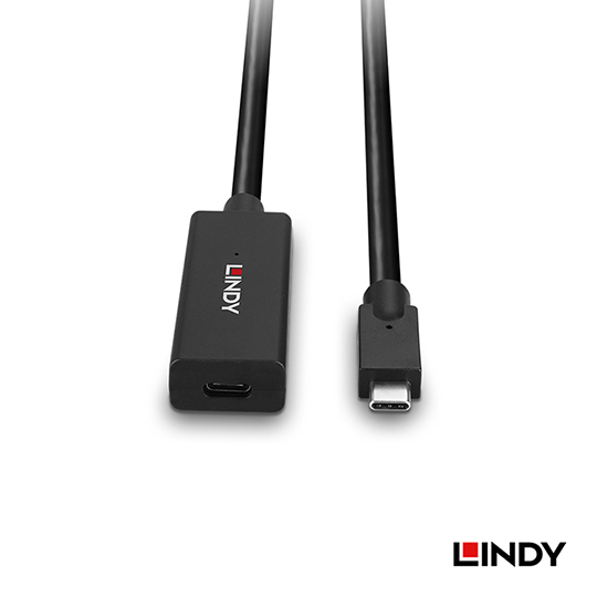 LINDY 林帝 主動式 USB3.2 Gen2 純DATA Type-C 延長線 04