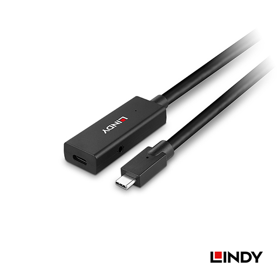 LINDY 林帝 主動式 USB3.2 Gen2 純DATA Type-C 延長線 05