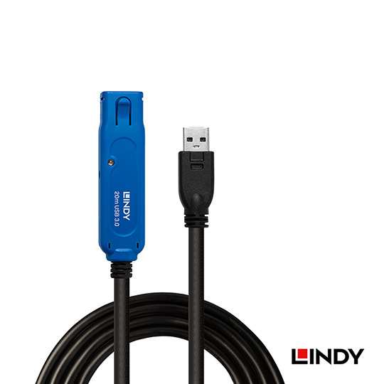 LINDY 林帝 主動式 USB3.0 延長線 20M (43361) 02