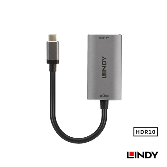 LINDY 林帝 主動式 USB3.1 Type-C to HDMI2.1 8K HDR 轉接器 (43327) 04