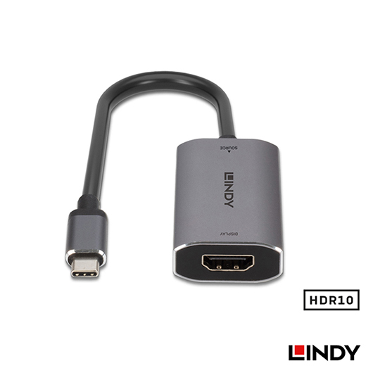 LINDY 林帝 主動式 USB3.1 Type-C to HDMI2.1 8K HDR 轉接器 (43327) 06
