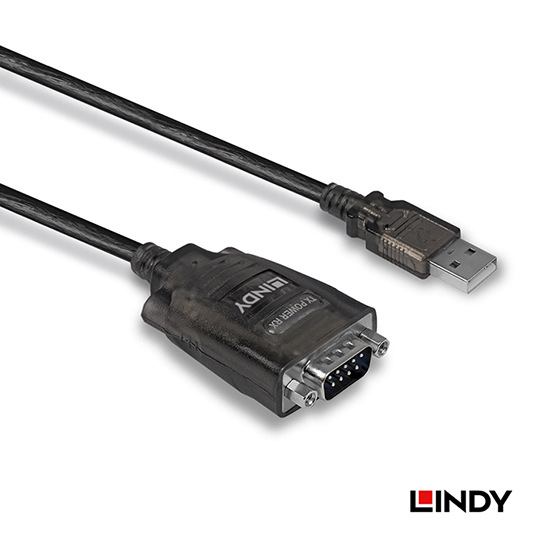 LINDY 林帝 USB2.0 to RS-232 訊號轉接線 03