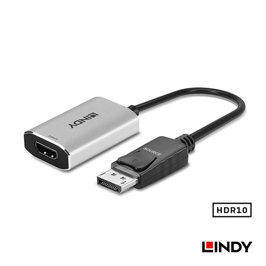 LINDY 林帝 主動式 DisplayPort1.4 to HDMI2.1 8K HDR 轉接器 (41094) 07