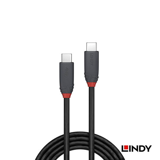 LINDY 林帝 ANTHRA USB 4 Gen 3x2 Type-C 公 to 公 傳輸線+PD智能電流晶片 02