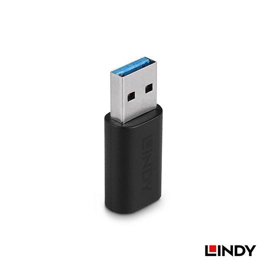 LINDY 林帝 USB 3.2 Gen2 Type-A/公 to Type-C/母 轉接頭 (41904) 02