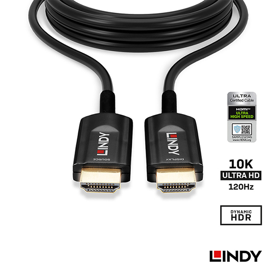 LINDY 林帝 HDMI 2.1 10K@120HZ 光電混合線 05